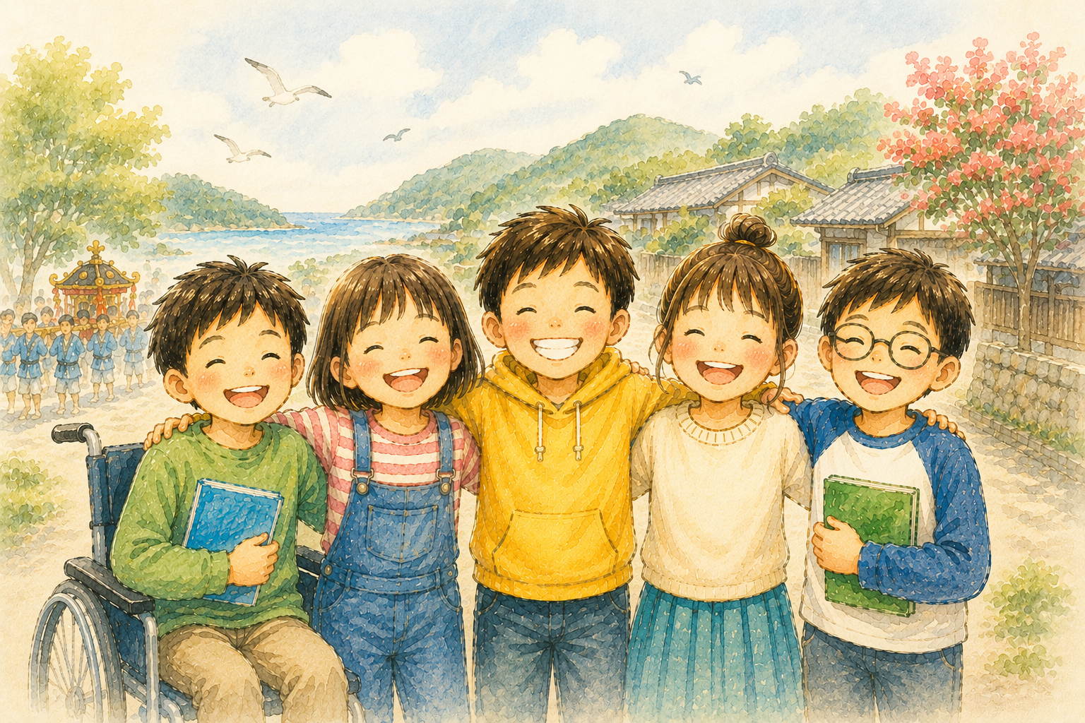 地域の環境を守り育て、未来の一歩を応援します。